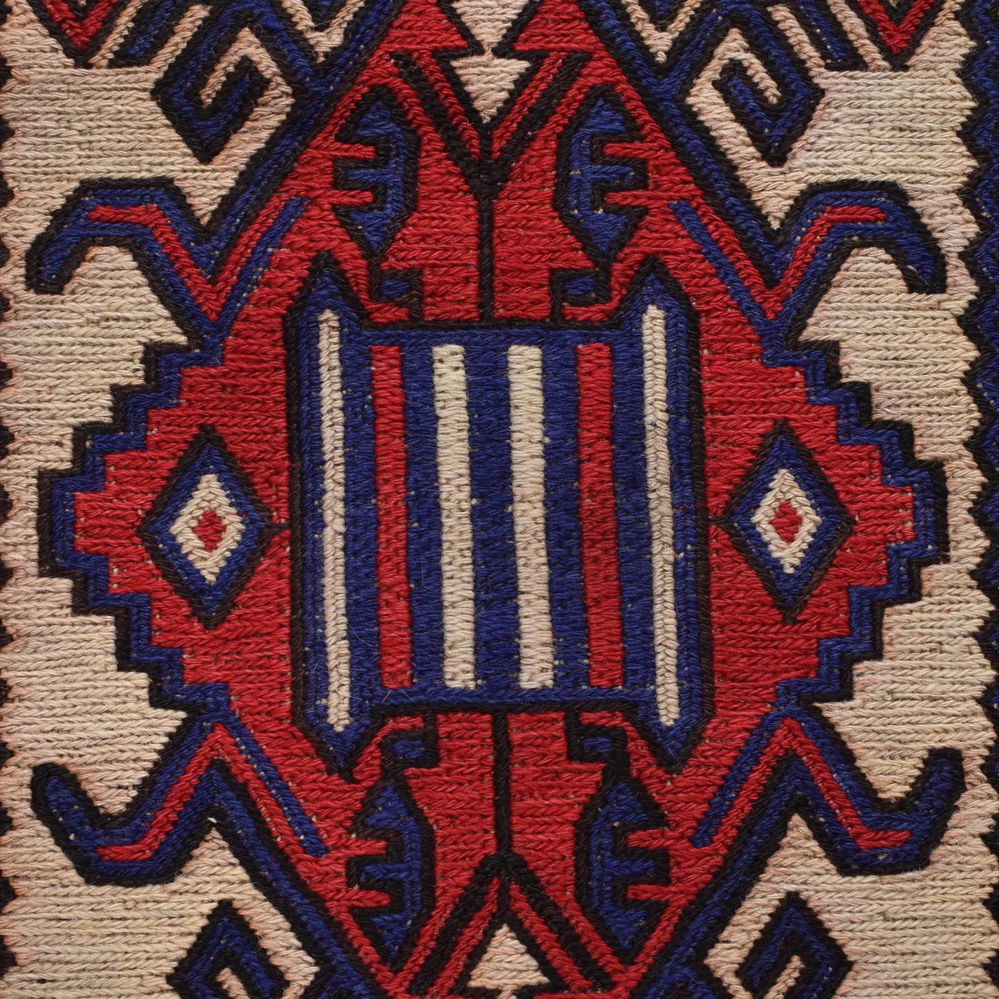 Chalfont Abbey Flatweave Kilim | 7'1" × 9'7" ft | Ref: 2617