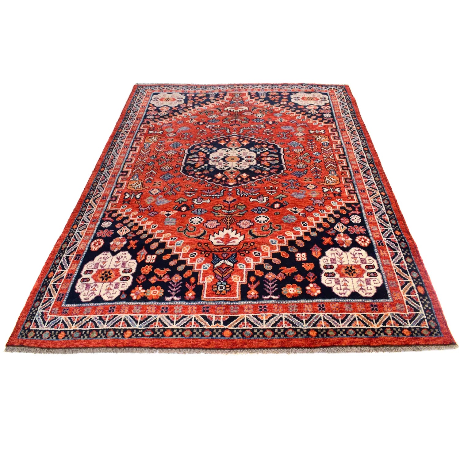 Fitzrovia Vermilion | 5'7" × 7'7" ft | Ref: B29780