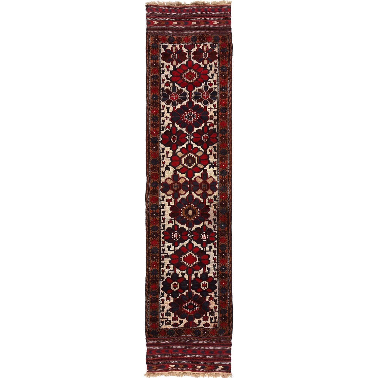 Belgravia Silkway Runner | 2'7" × 11'8" ft (80 x 355 cm) | Ref: B18422