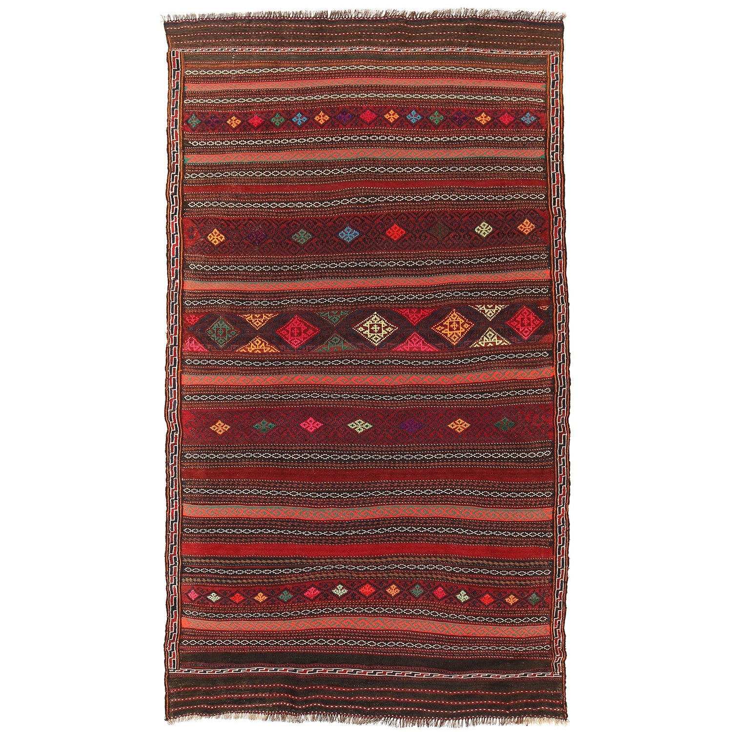 Clarendon Kilim | 4'2" × 6'7" ft | Ref: 3071