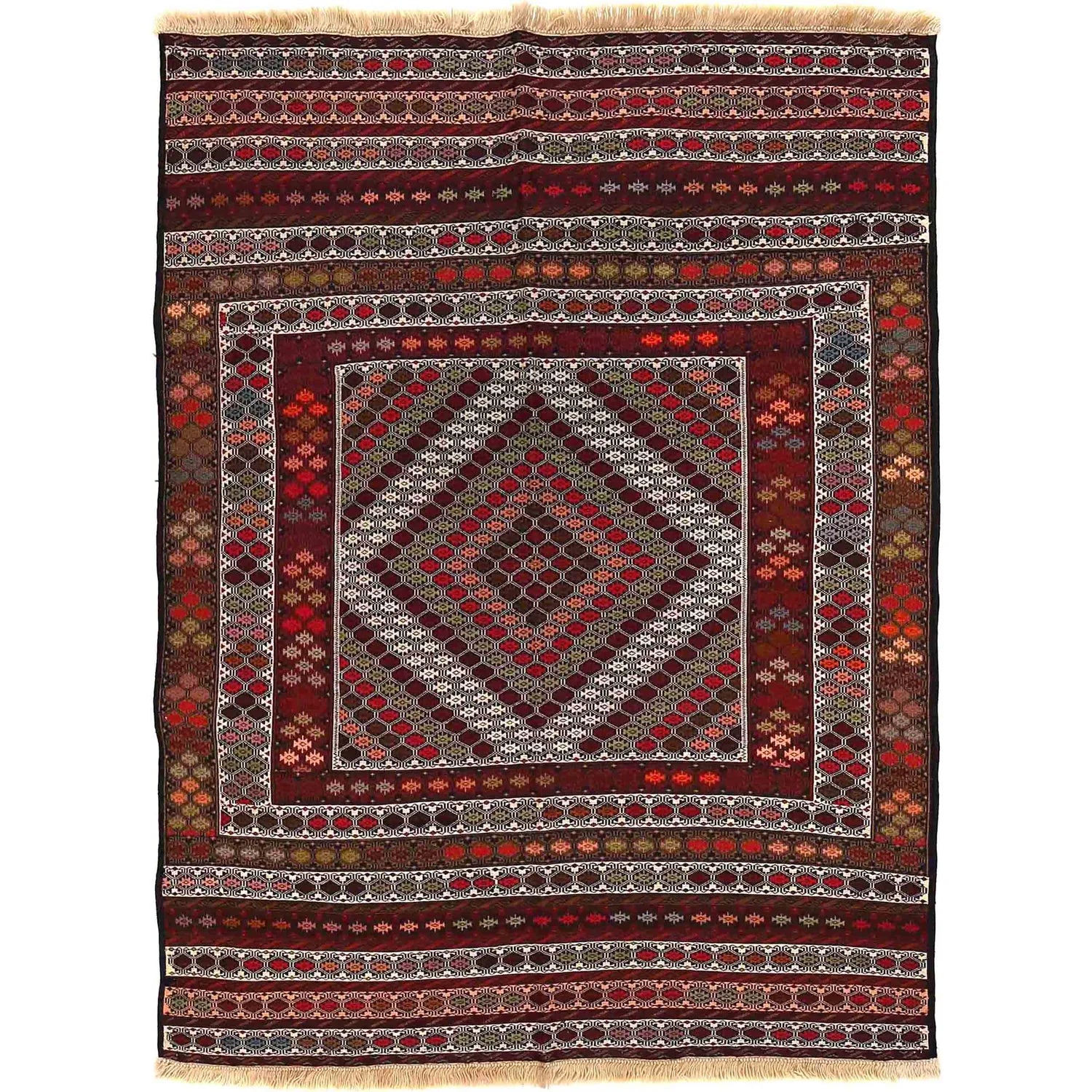 Windsor Kilim | 3'11" × 5'7" ft | Ref: 6889
