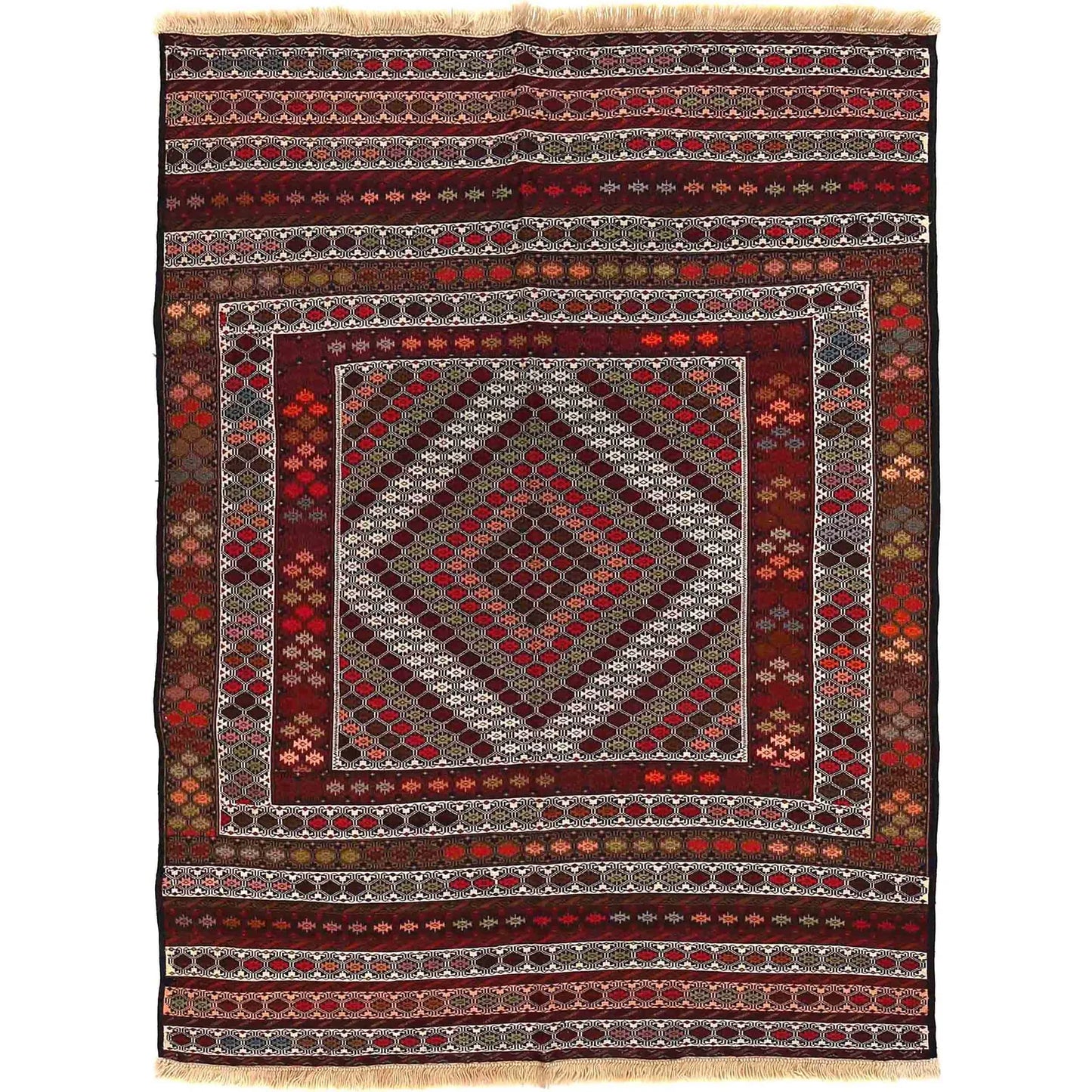 Windsor Kilim | 3'11" × 5'7" ft | Ref: 6889