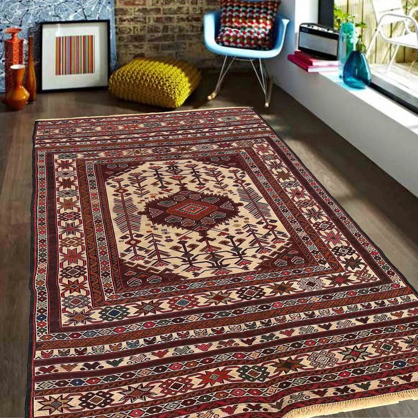 Hawthorne Kilim | 3'10" × 6'3" ft | Ref: W18032