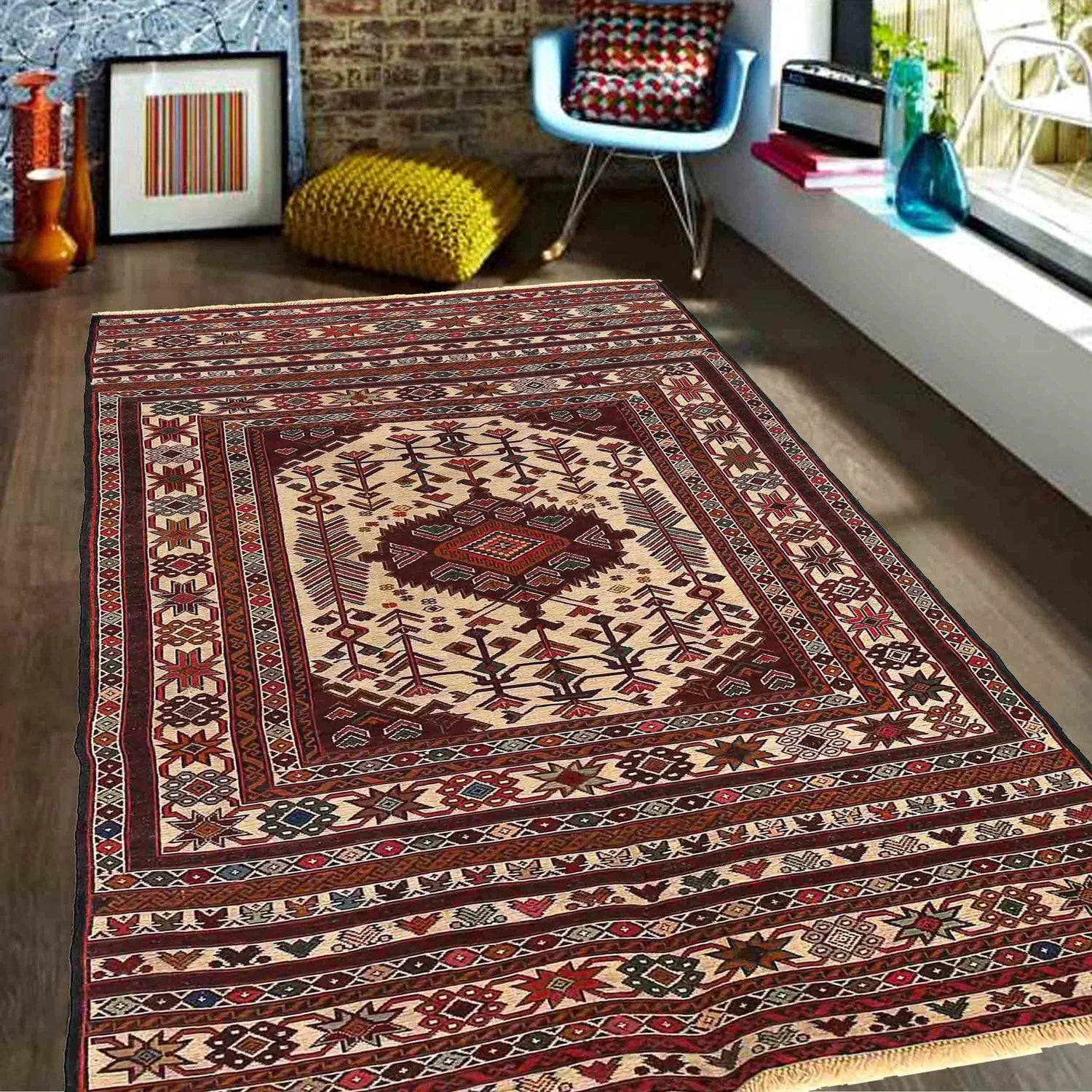 Hawthorne Kilim | 3'10" × 6'3" ft | Ref: W18032