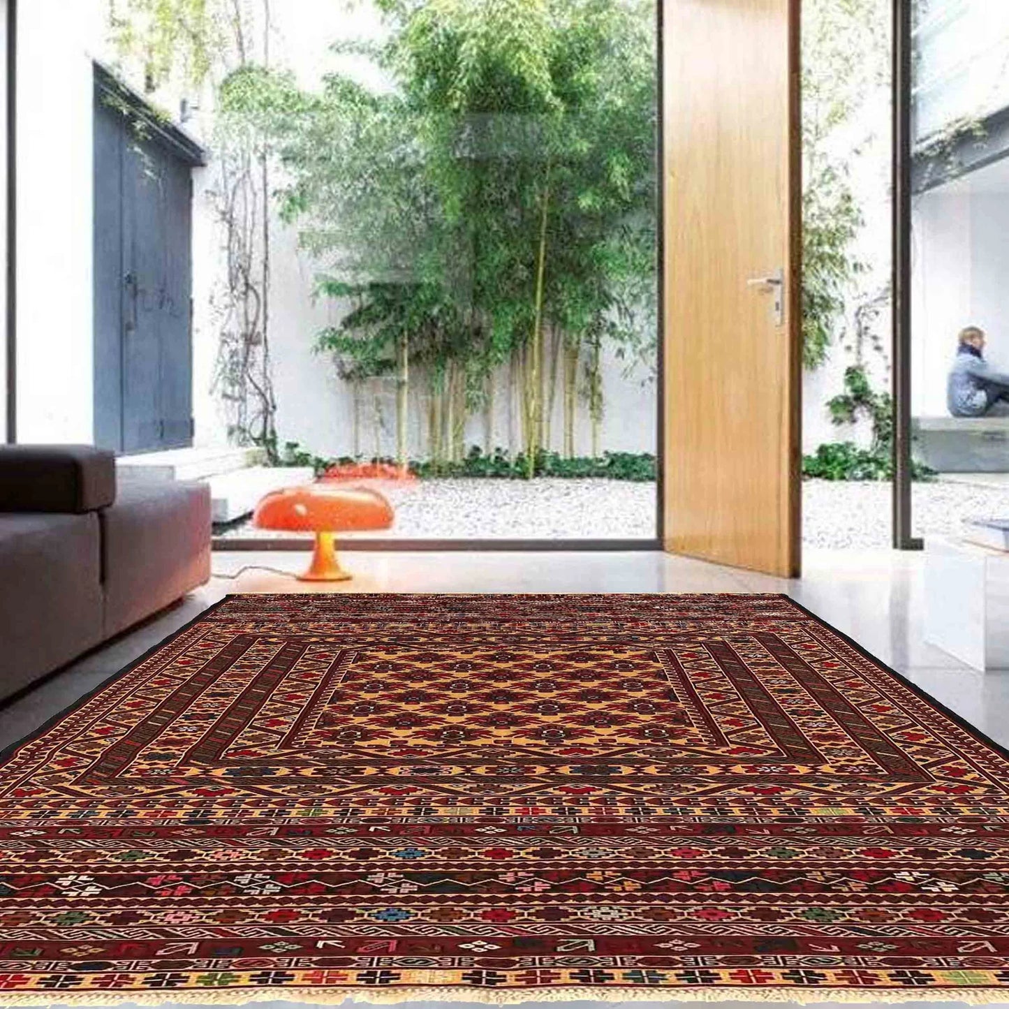 Beaufort Court Flatweave | 4'0" × 6'2" ft | Ref: W18127