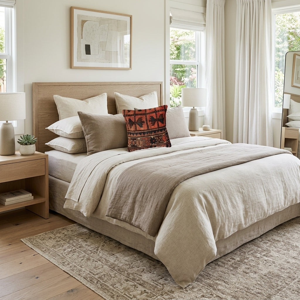 Hadleigh Knot Cushion Cover | 1' 7" x 1' 8" ft (49 x 50 cm) | Ref: 7180