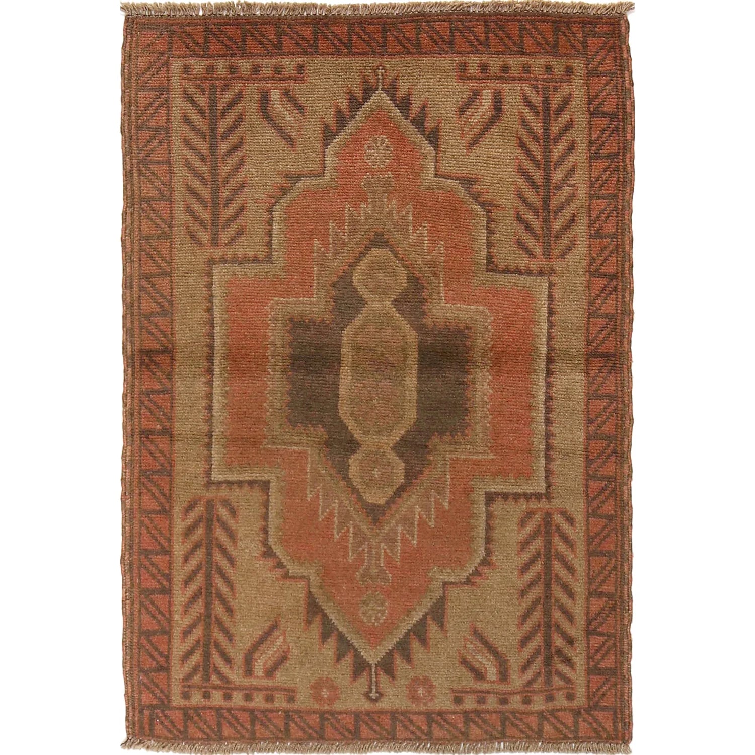 Terracotta Reeve Area Rug | 2' 9" x 4' 1" ft (84 x 125 cm) | Ref: B16248