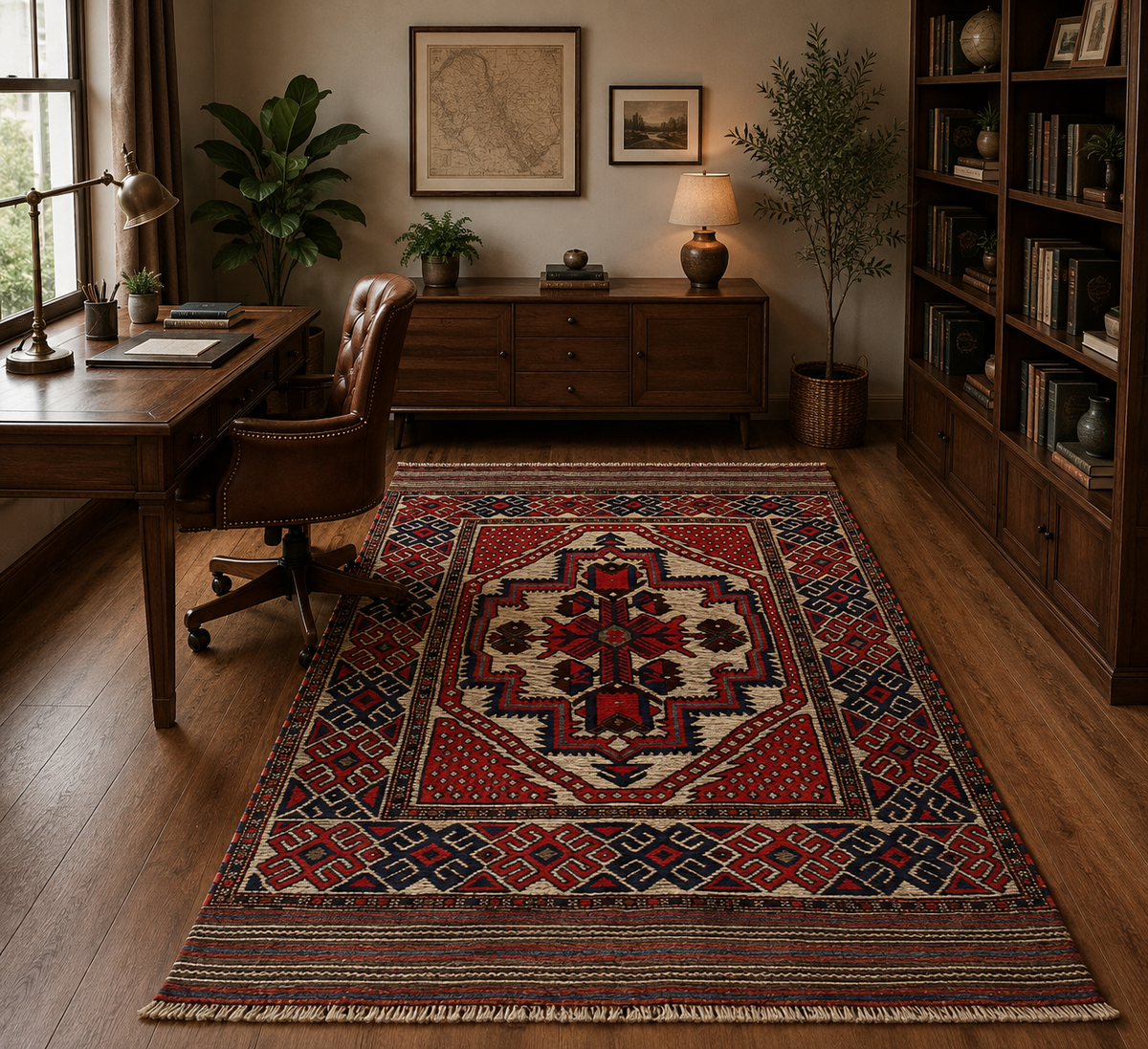 Richmond Loom Rug | 4'2" × 5'9" ft (129 x 180 cm) | Ref: B21607