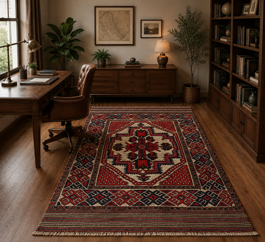 Richmond Loom Rug | 4'2" × 5'9" ft (129 x 180 cm) | Ref: B21607