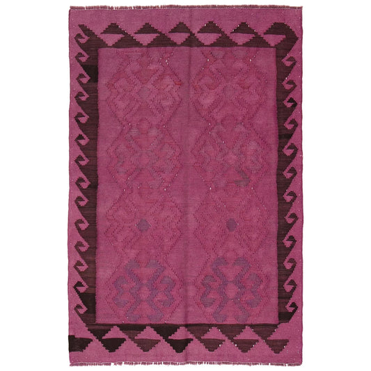 Magnolia Weft Kilim Rug | 3' 1" x 4' 6" ft (94 x 138 cm) | Ref: B29196