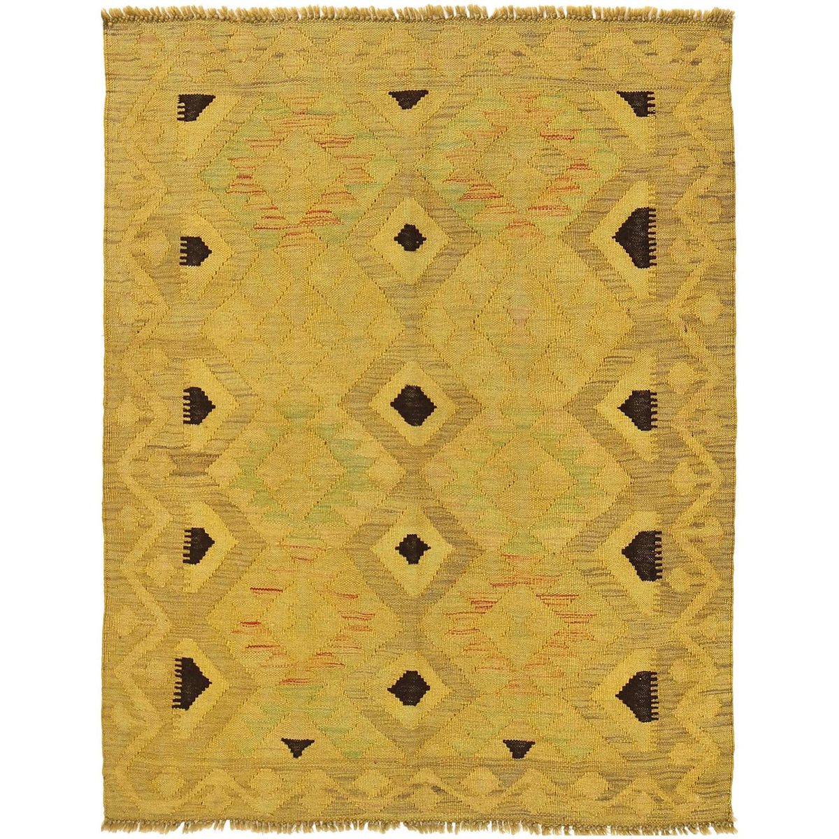 Fenchurch Weft Kilim Rug | 3' 6" x 4' 7" ft (107 x 140 cm) | Ref: B29199