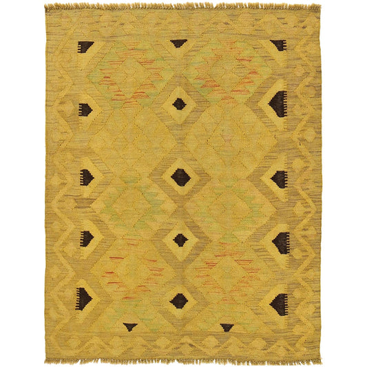 Fenchurch Weft Kilim Rug | 3' 6" x 4' 7" ft (107 x 140 cm) | Ref: B29199
