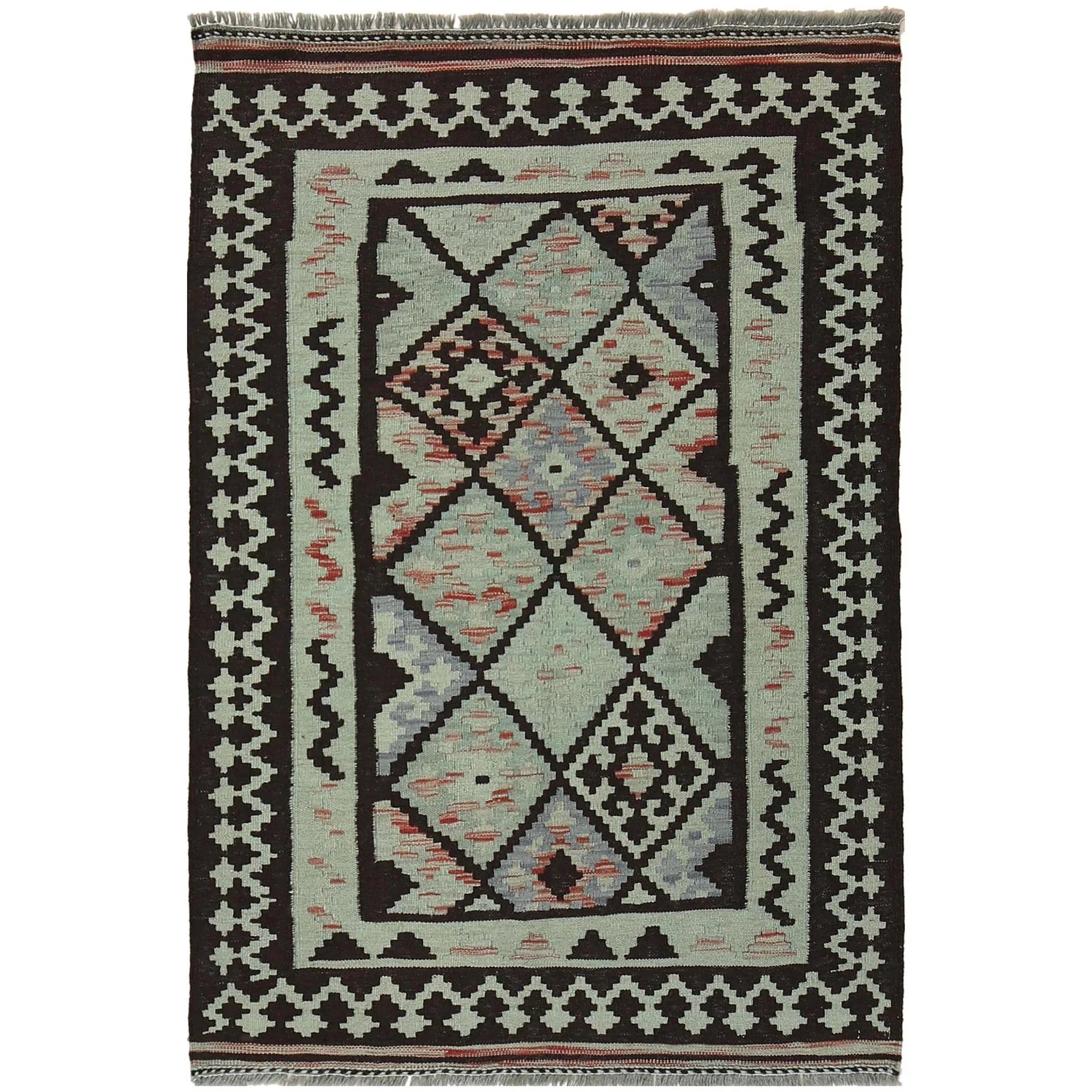 Sagemoor Weft Kilim Rug | 3' 3" x 4' 10" ft (99 x 148 cm) | Ref: B29200