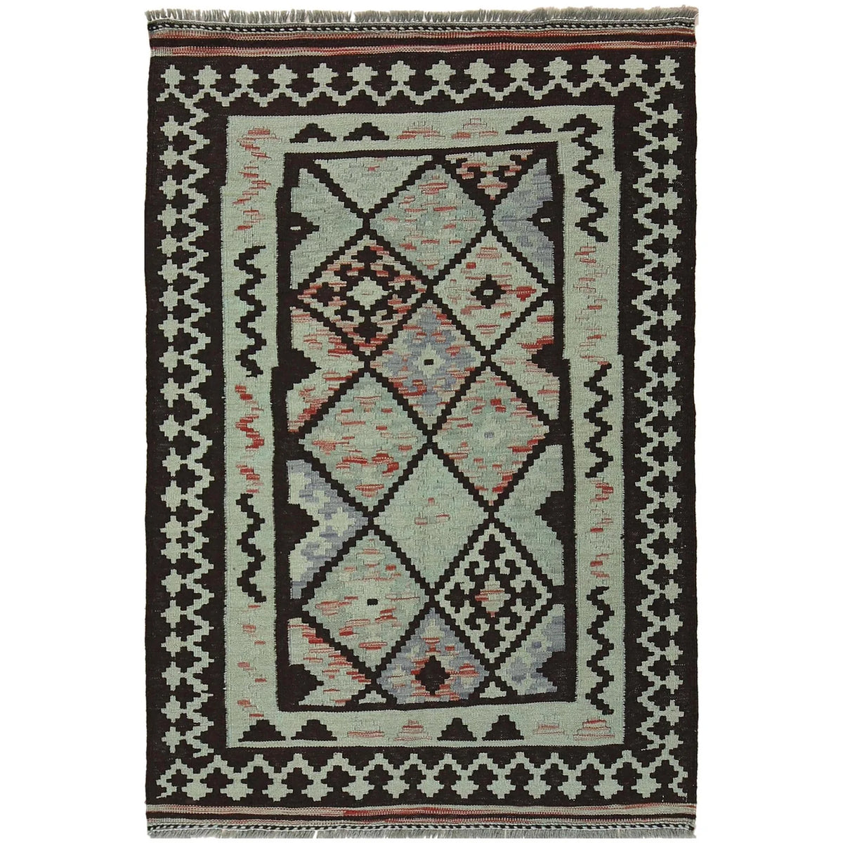 Sagemoor Weft Kilim Rug | 3' 3" x 4' 10" ft (99 x 148 cm) | Ref: B29200