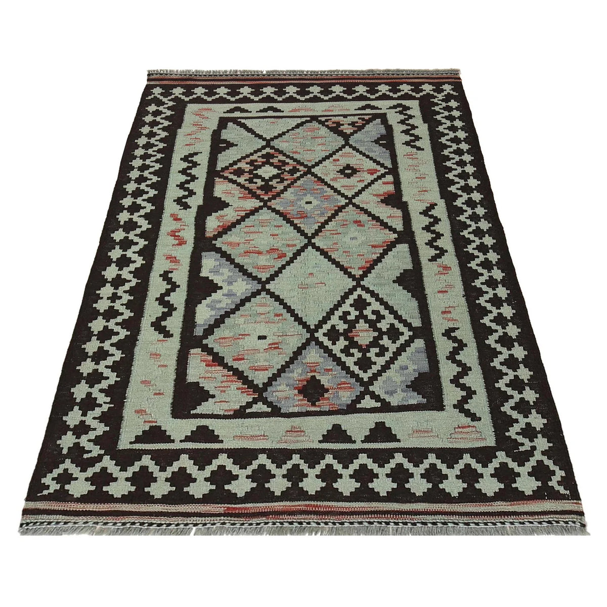 Sagemoor Weft Kilim Rug | 3' 3" x 4' 10" ft (99 x 148 cm) | Ref: B29200