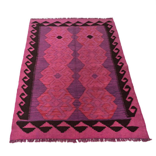 Belgrave Weft Kilim Rug | 3' 5" x 4' 8" ft (103 x 143 cm) | Ref: B29203