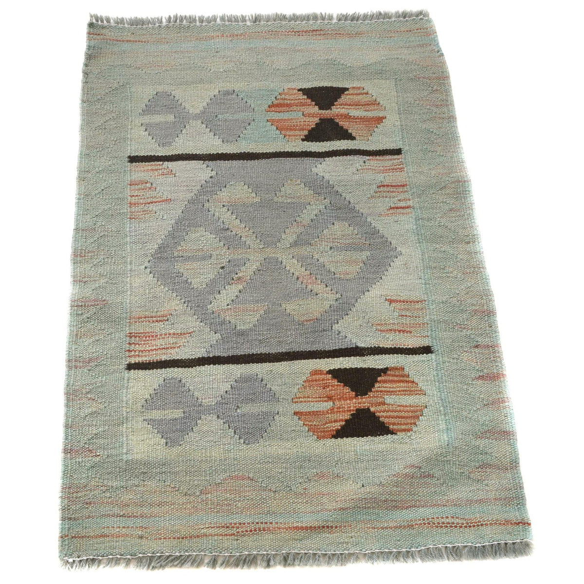 Willowmere Weft Kilim Rug | 1' 11" x 2' 11" ft (58 x 89 cm) | Ref: B29205