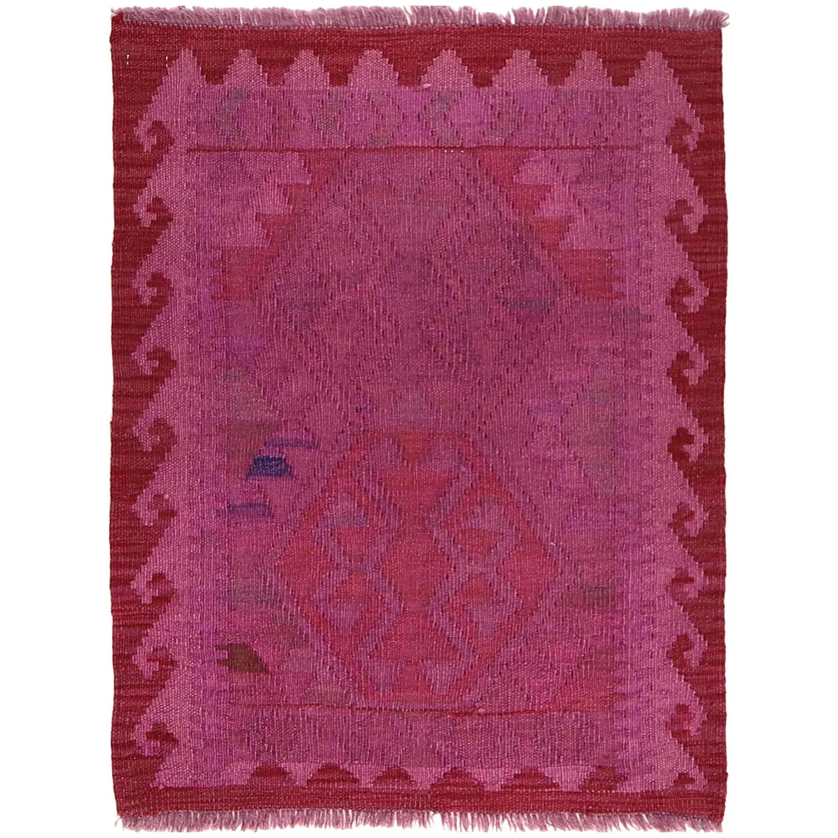 Rosalind Weft Kilim Rug | 2' 2" x 2' 10" ft (66 x 87 cm) | Ref: B29215