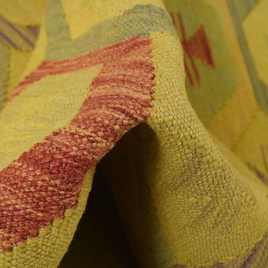 Goldcrest Weft Kilim Rug | 2' 6" x 4' 1" ft (77 x 124 cm) | Ref: B29221