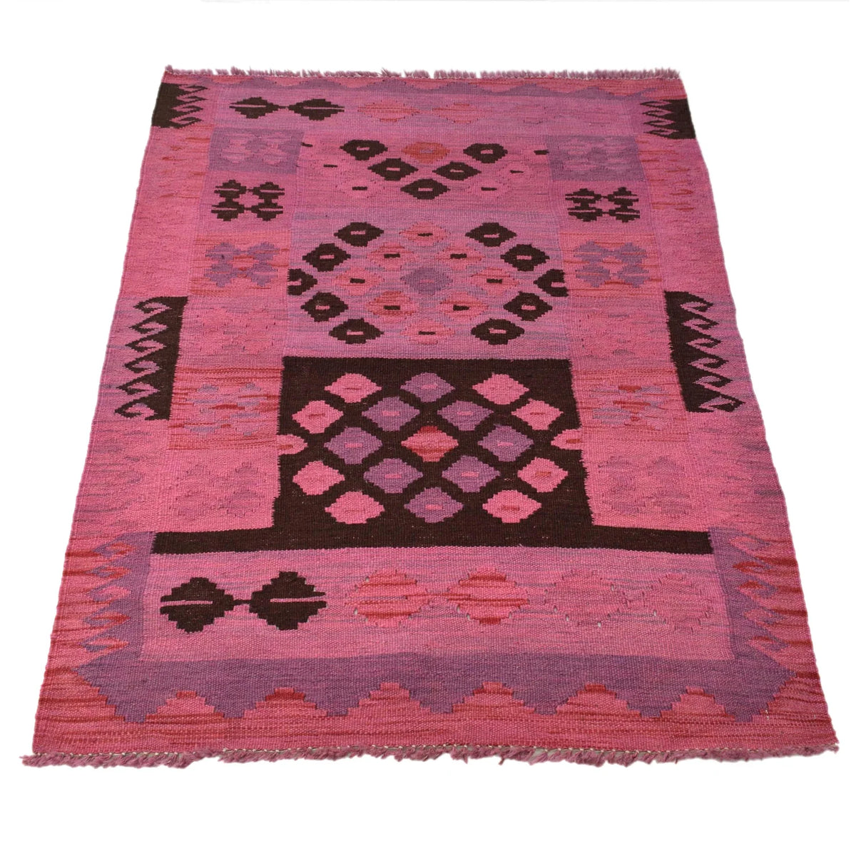 Everleigh Weft Kilim Rug | 2' 8" x 3' 11" ft (81 x 120 cm) | Ref: B29226