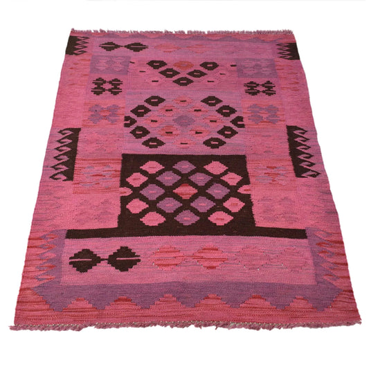 Everleigh Weft Kilim Rug | 2' 8" x 3' 11" ft (81 x 120 cm) | Ref: B29226