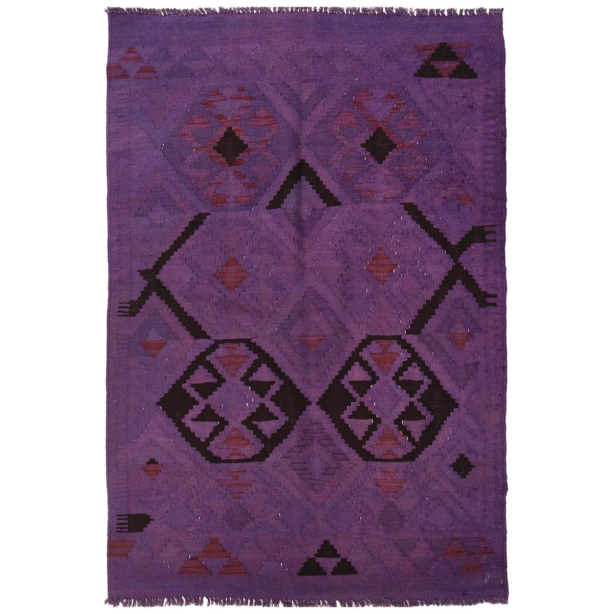 Violetta Weft Kilim Rug | 3' 9" x 5' 7" ft (115 x 170 cm) | Ref: B29228