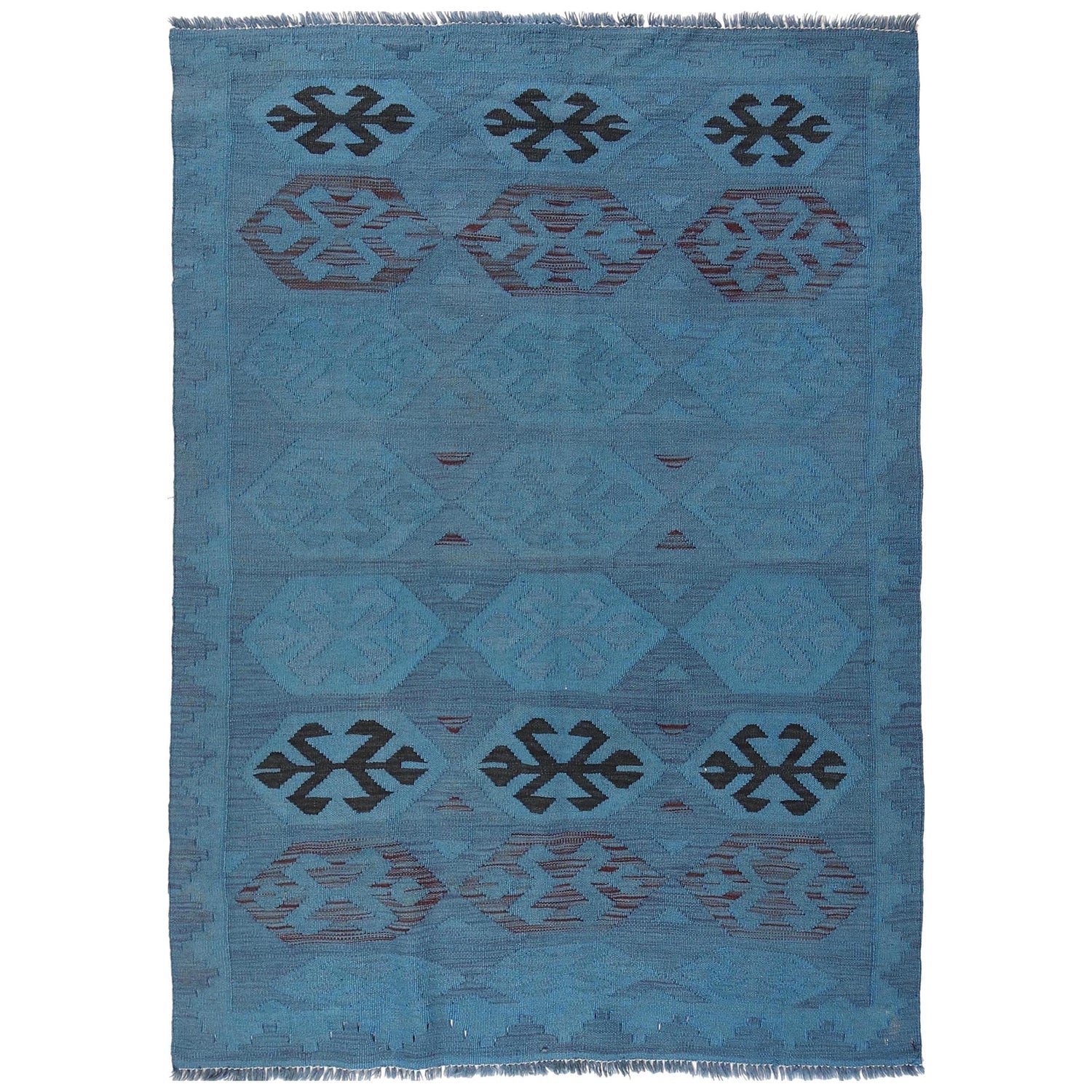 Ashgrove Weft Kilim Rug | 3' 11" x 5' 9" ft (120 x 175 cm) | Ref: B29229