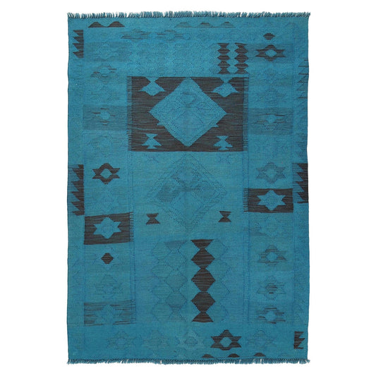 Harbour Weft Kilim Rug | 3' 8" x 5' 7" ft (113 x 169 cm) | Ref: B29231