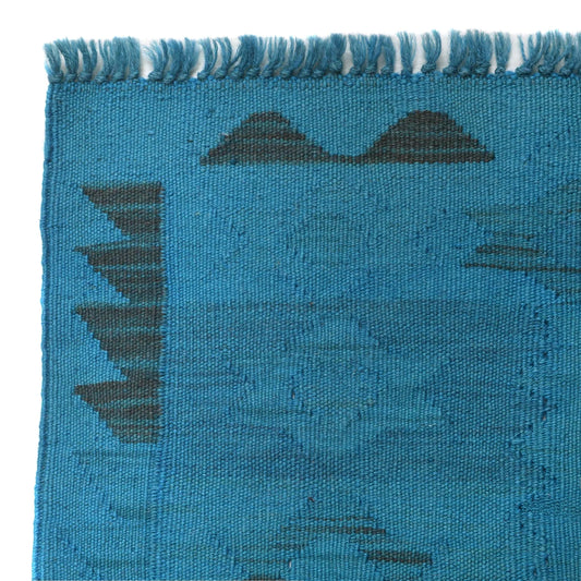 Harbour Weft Kilim Rug | 3' 8" x 5' 7" ft (113 x 169 cm) | Ref: B29231