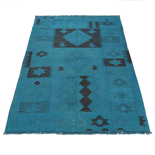 Harbour Weft Kilim Rug | 3' 8" x 5' 7" ft (113 x 169 cm) | Ref: B29231