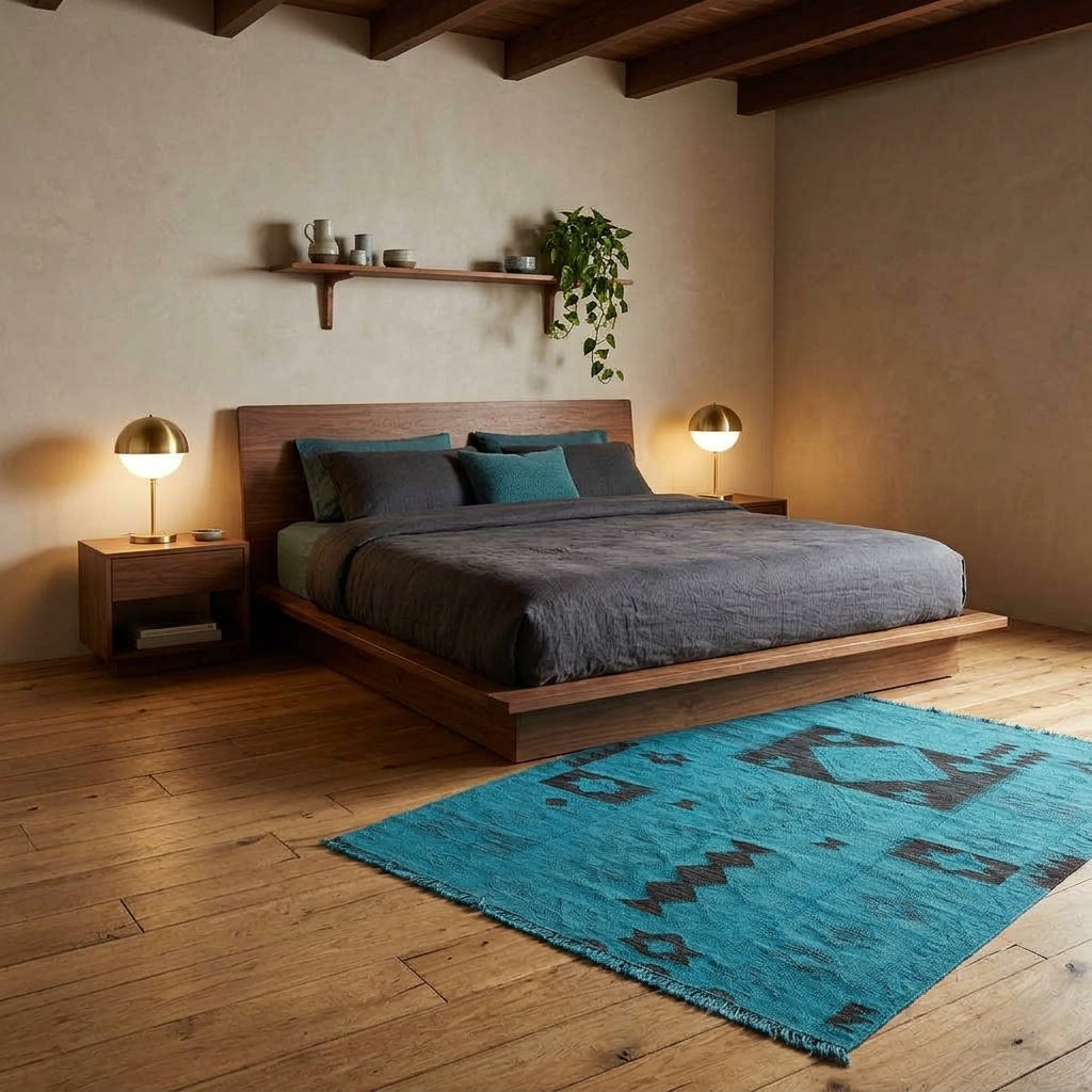 Harbour Weft Kilim Rug | 3' 8" x 5' 7" ft (113 x 169 cm) | Ref: B29231