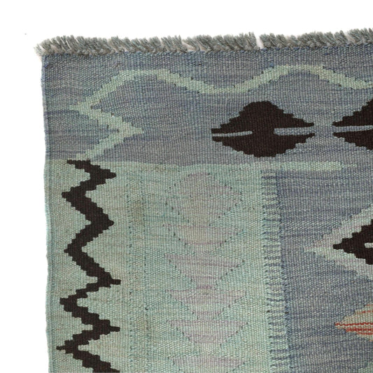 Thornfield Weft Kilim Rug | 3' 11" x 5' 6" ft (119 x 168 cm) | Ref: B29235