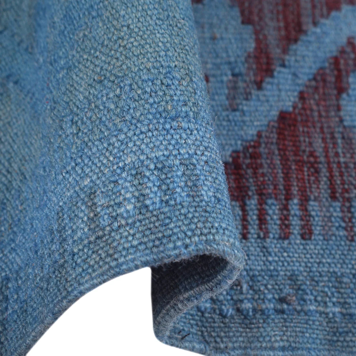 Larkspur Weft Kilim Rug | 4' 0" x 5' 7" ft (122 x 169 cm) | Ref: B29240