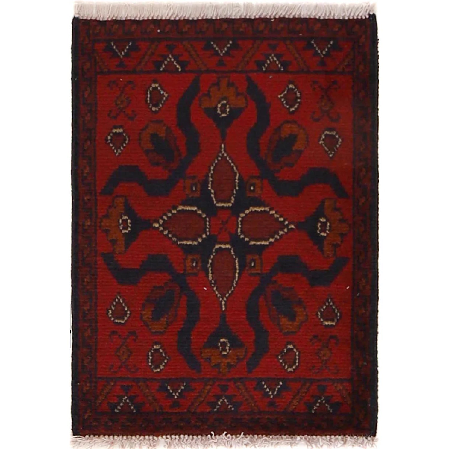 Scarlet Heritage Doormat | 1' 5" x 2' 0" ft (42 x 60 cm) | Ref: B30084