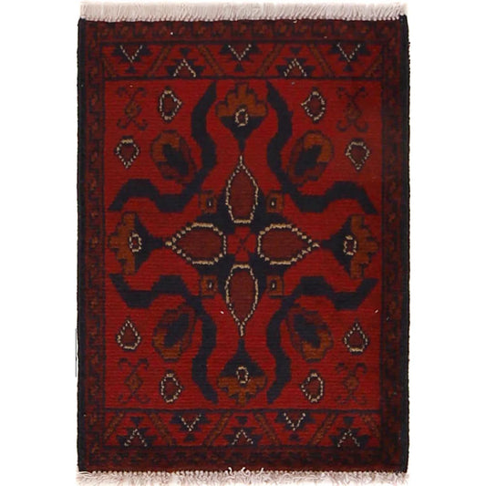 Scarlet Heritage Doormat | 1' 5" x 2' 0" ft (42 x 60 cm) | Ref: B30084