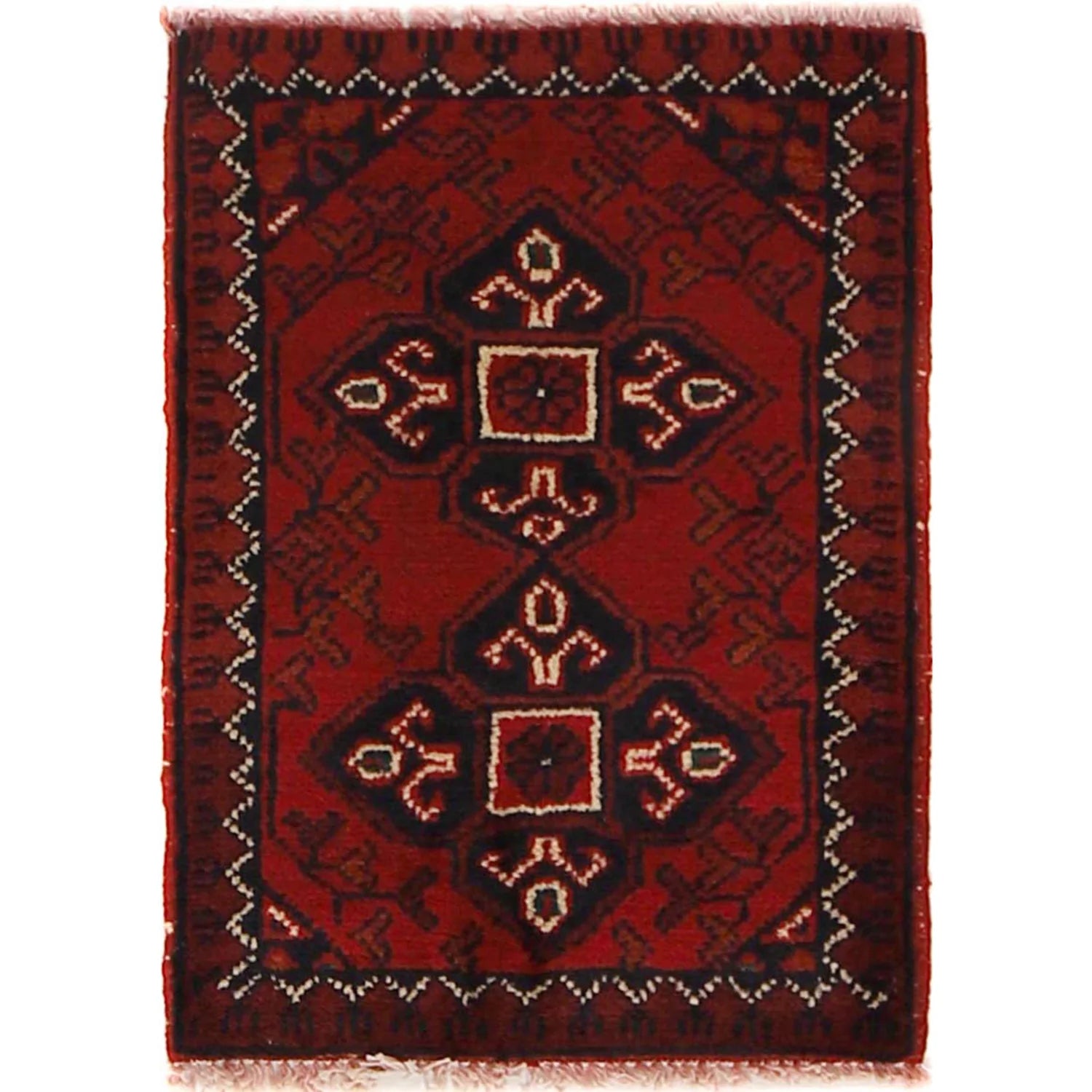 Tribal Cross Doormat | 1' 4" x 2' 0" ft (41 x 60 cm) | Ref: B30090