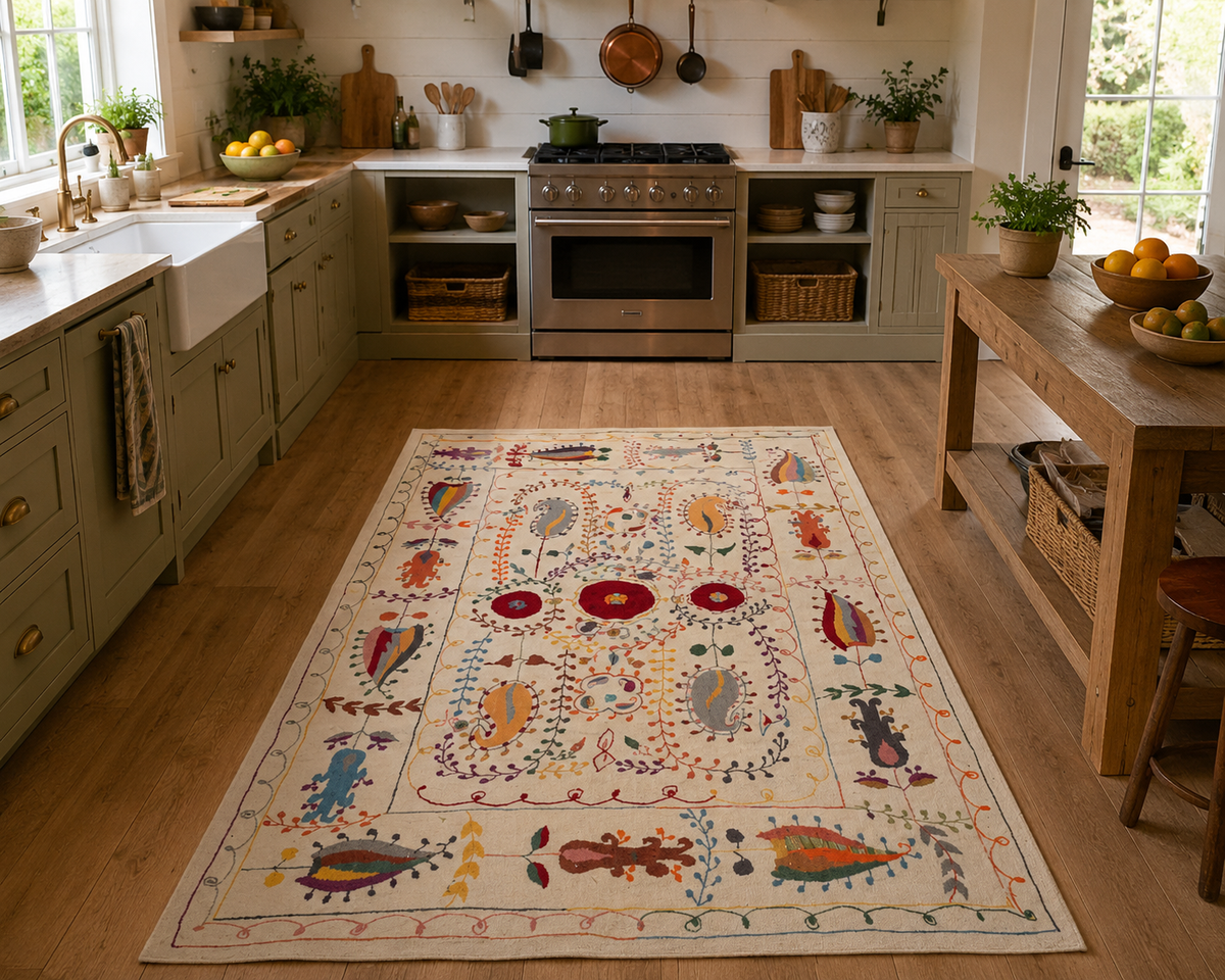 Mayfair Artisan Kilim | 5'3" × 7'10" ft (159 x 238 cm) | Ref: B32080