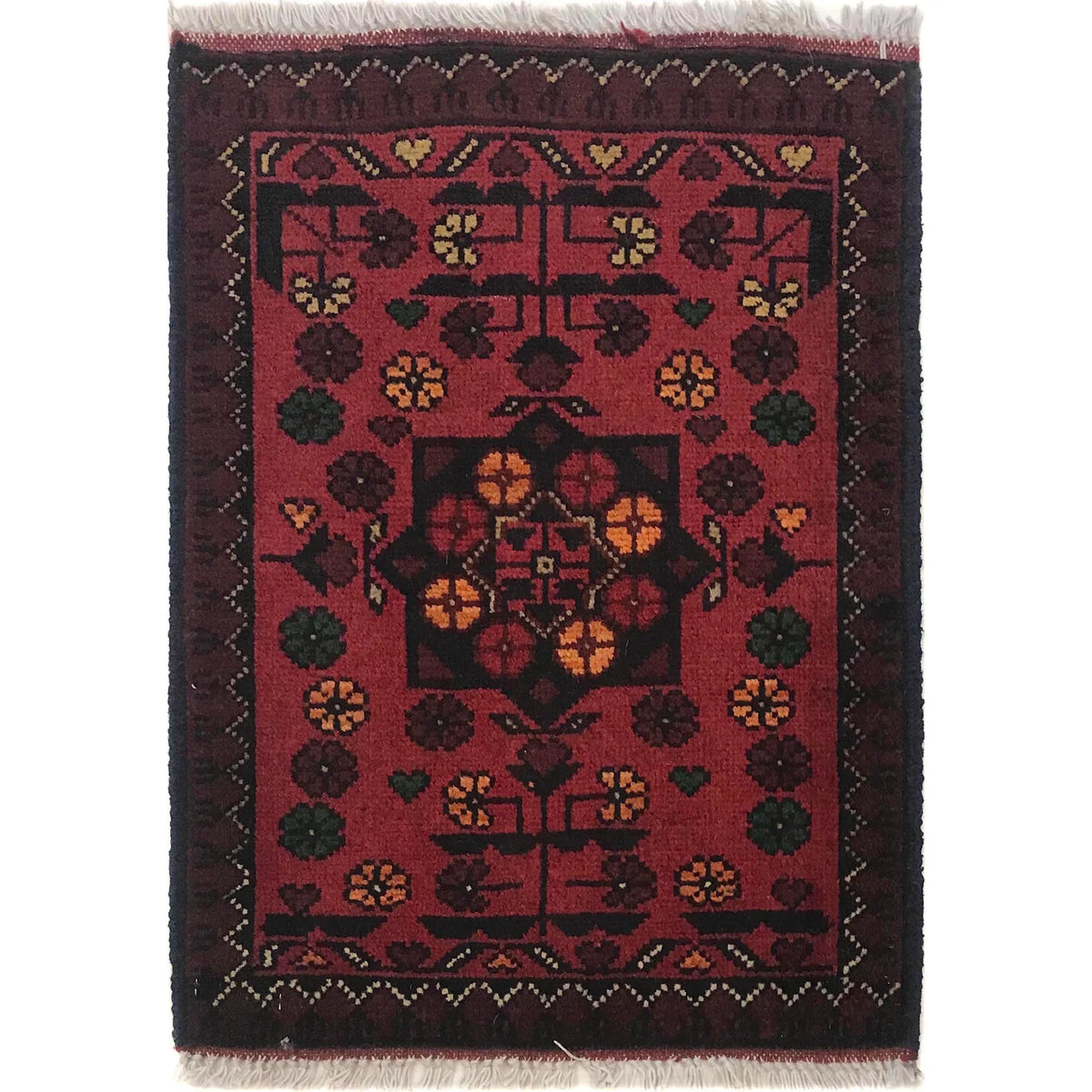 Amber Bloom Doormat | 1' 6" x 2' 0" ft (45 x 61 cm) | Ref: B35653