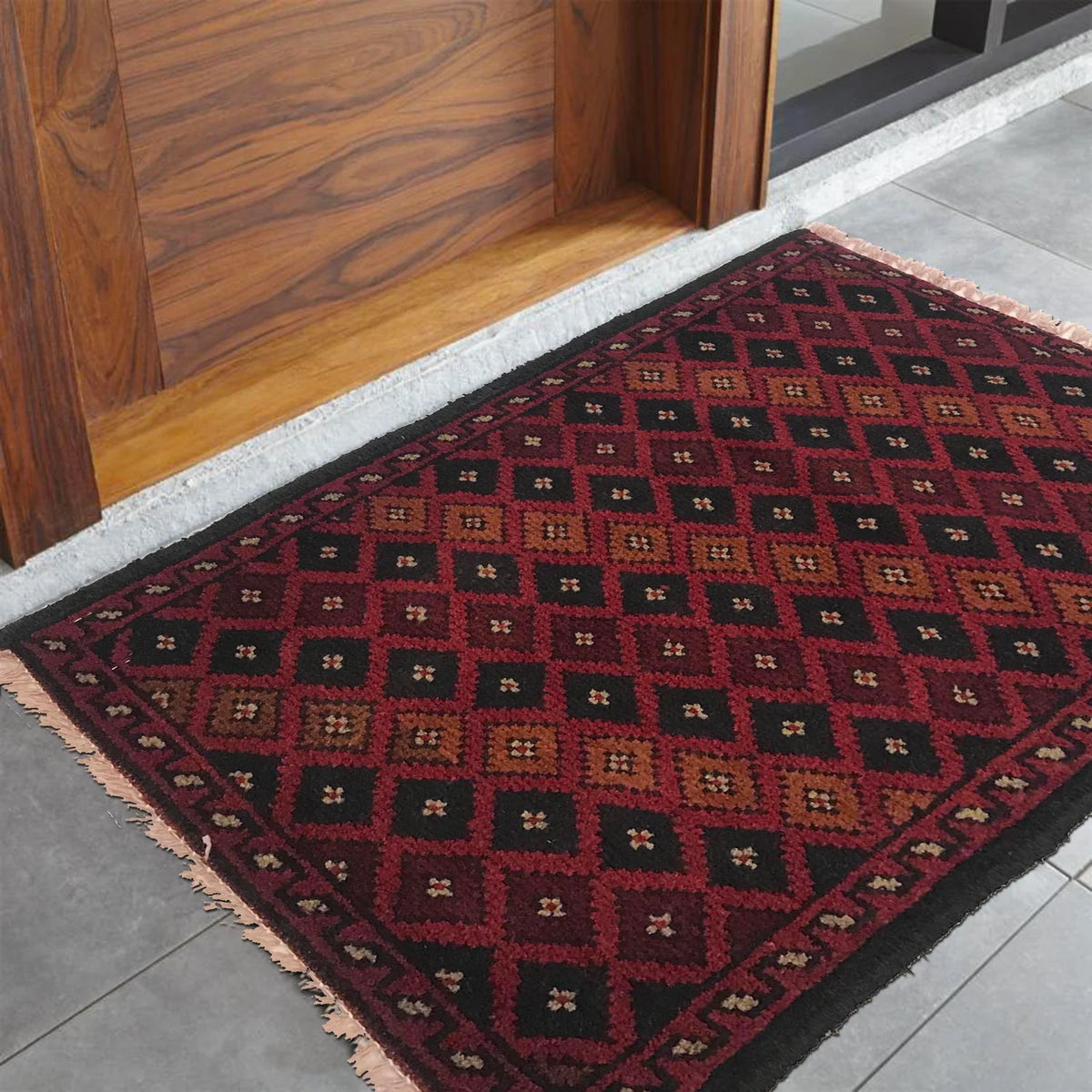 Mosaic Diamond Doormat | 1' 5" x 2' 0" ft (42 x 60 cm) | Ref: B35658