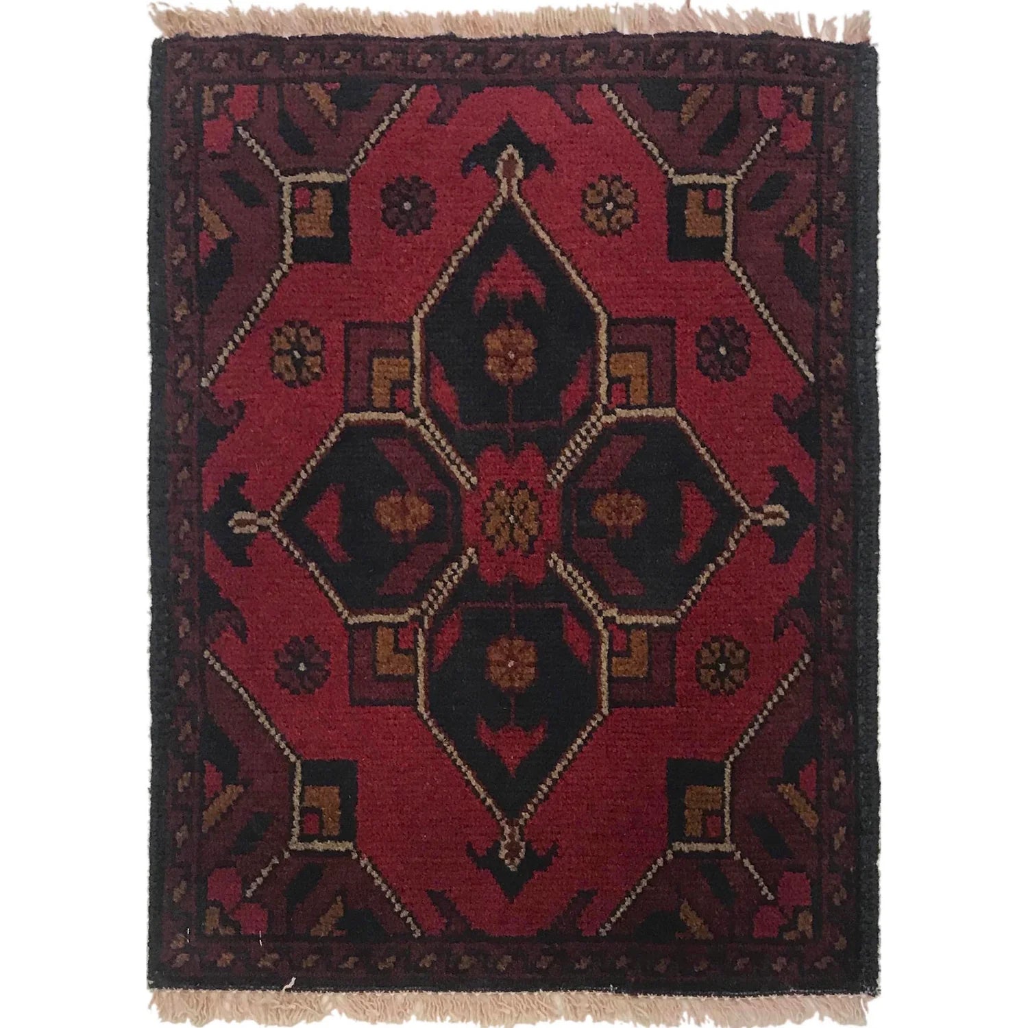 Rosewood Lattice Doormat | 1' 4" x 1' 11" ft (41 x 59 cm) | Ref: B35664