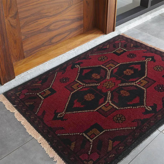 Rosewood Lattice Doormat | 1' 4" x 1' 11" ft (41 x 59 cm) | Ref: B35664