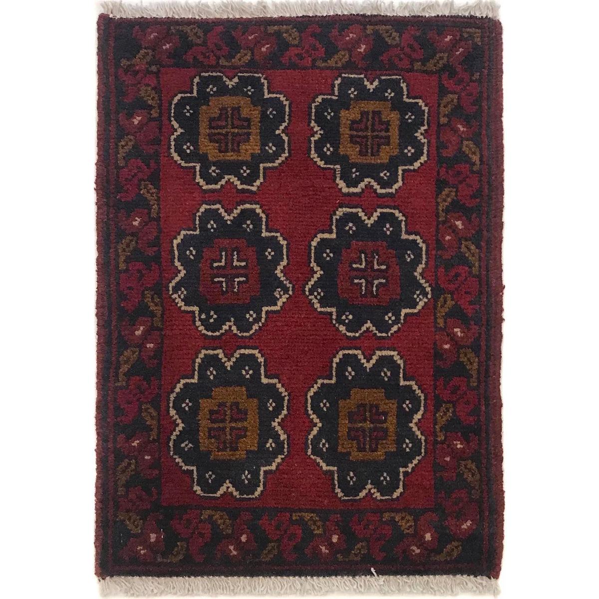 Blossom Grid Doormat | 1' 4" x 1' 11" ft (41 x 59 cm) | Ref: B35677