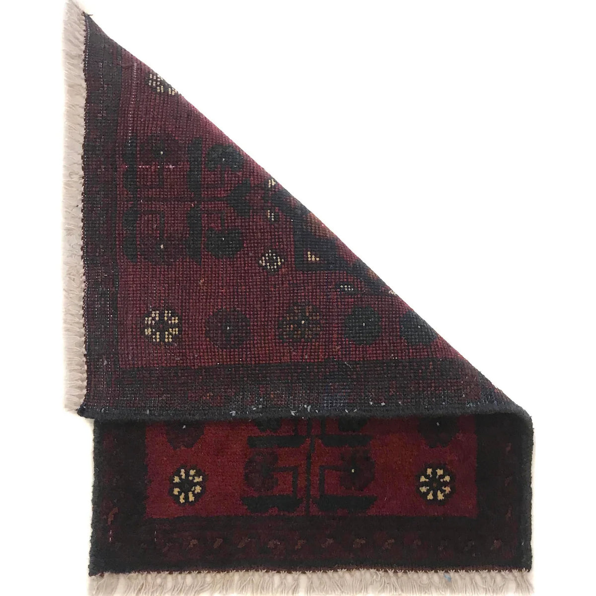 Maroon Compass Doormat | 1' 5" x 1' 11" ft (43 x 58 cm) | Ref: B35710