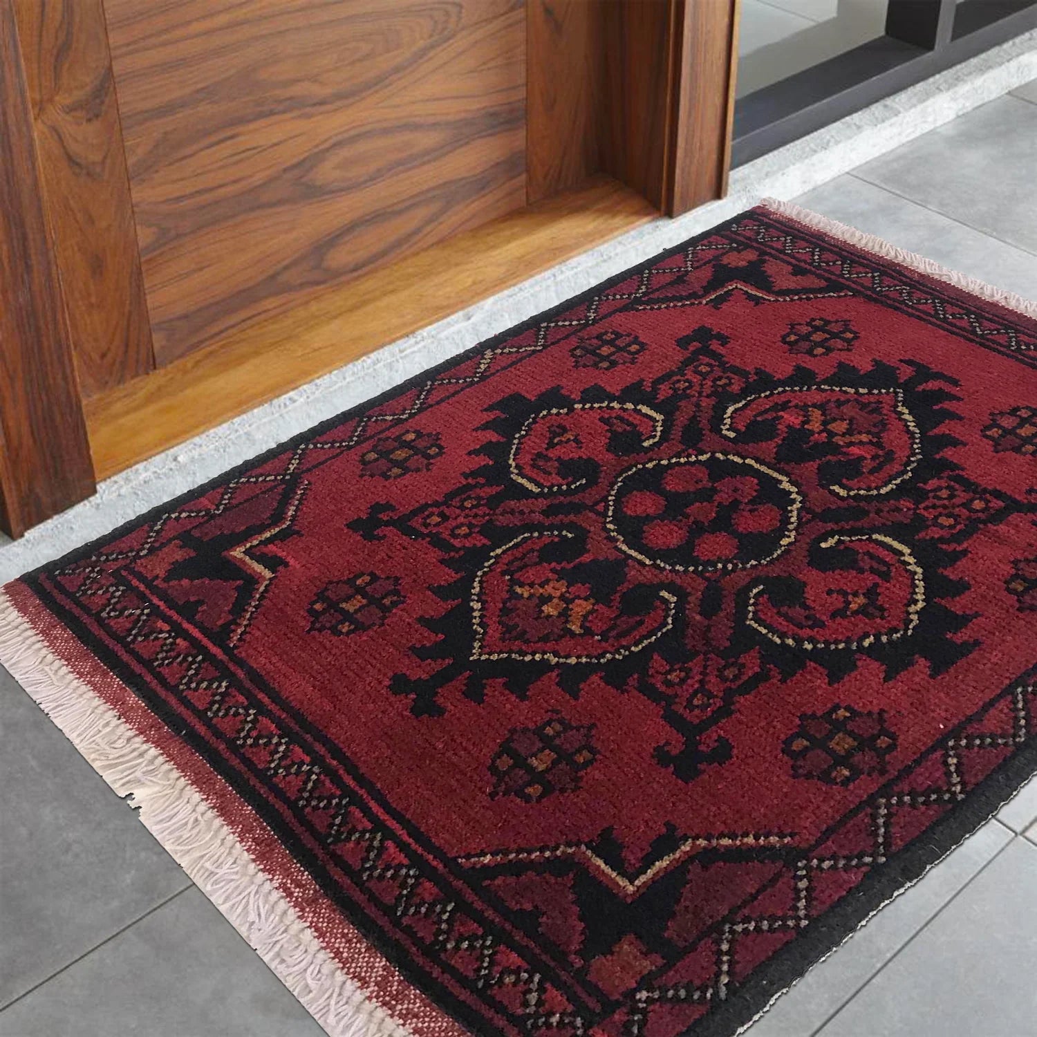 Quatrefoil Bloom Doormat | 1' 5" x 1' 11" ft (44 x 58 cm) | Ref: B35719
