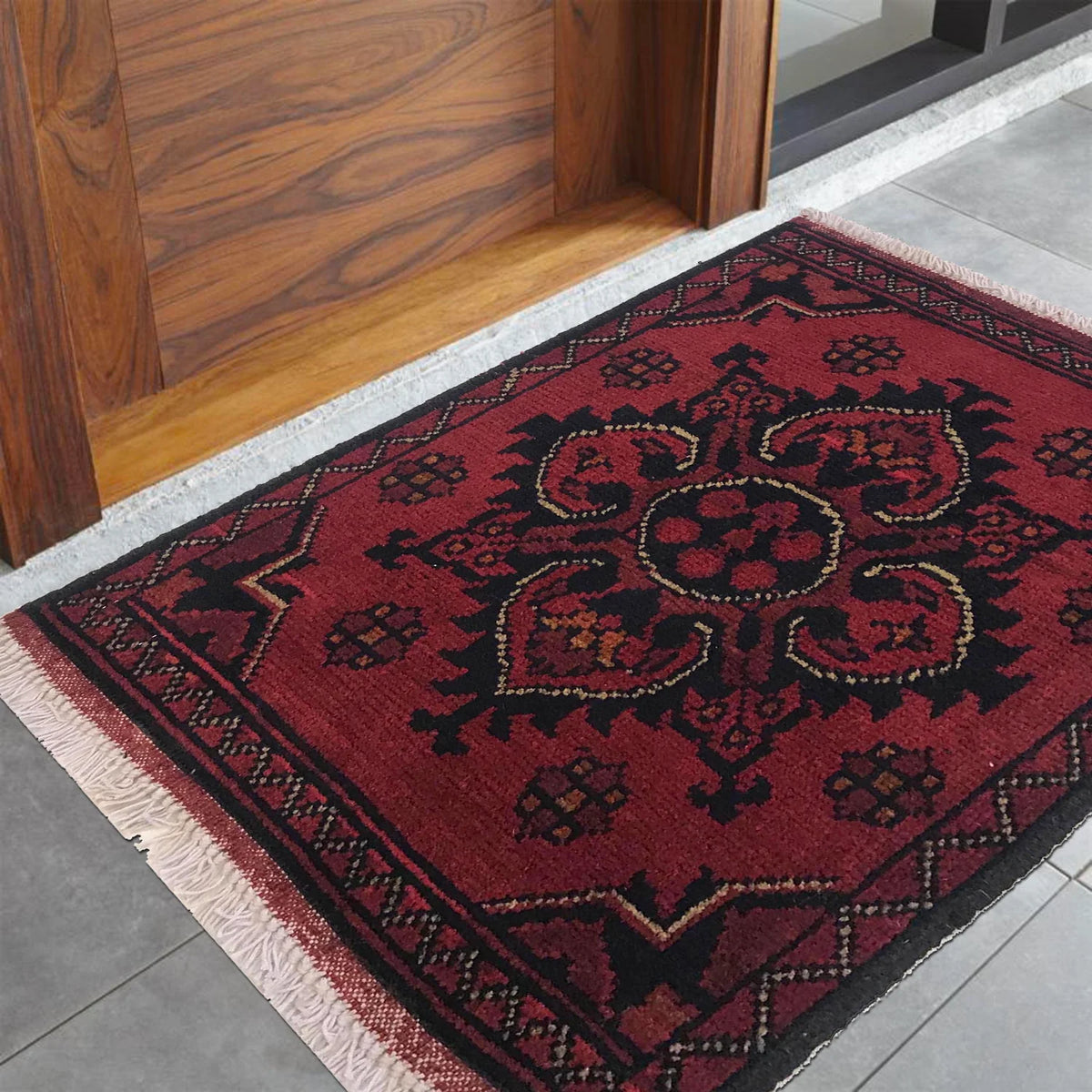Quatrefoil Bloom Doormat | 1' 5" x 1' 11" ft (44 x 58 cm) | Ref: B35719