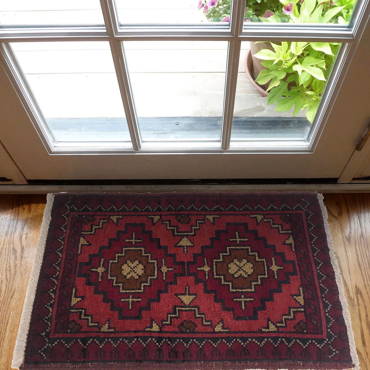 Zigzag Diamond Doormat | 1' 3" x 1' 11" ft (37 x 58 cm) | Ref: B35724