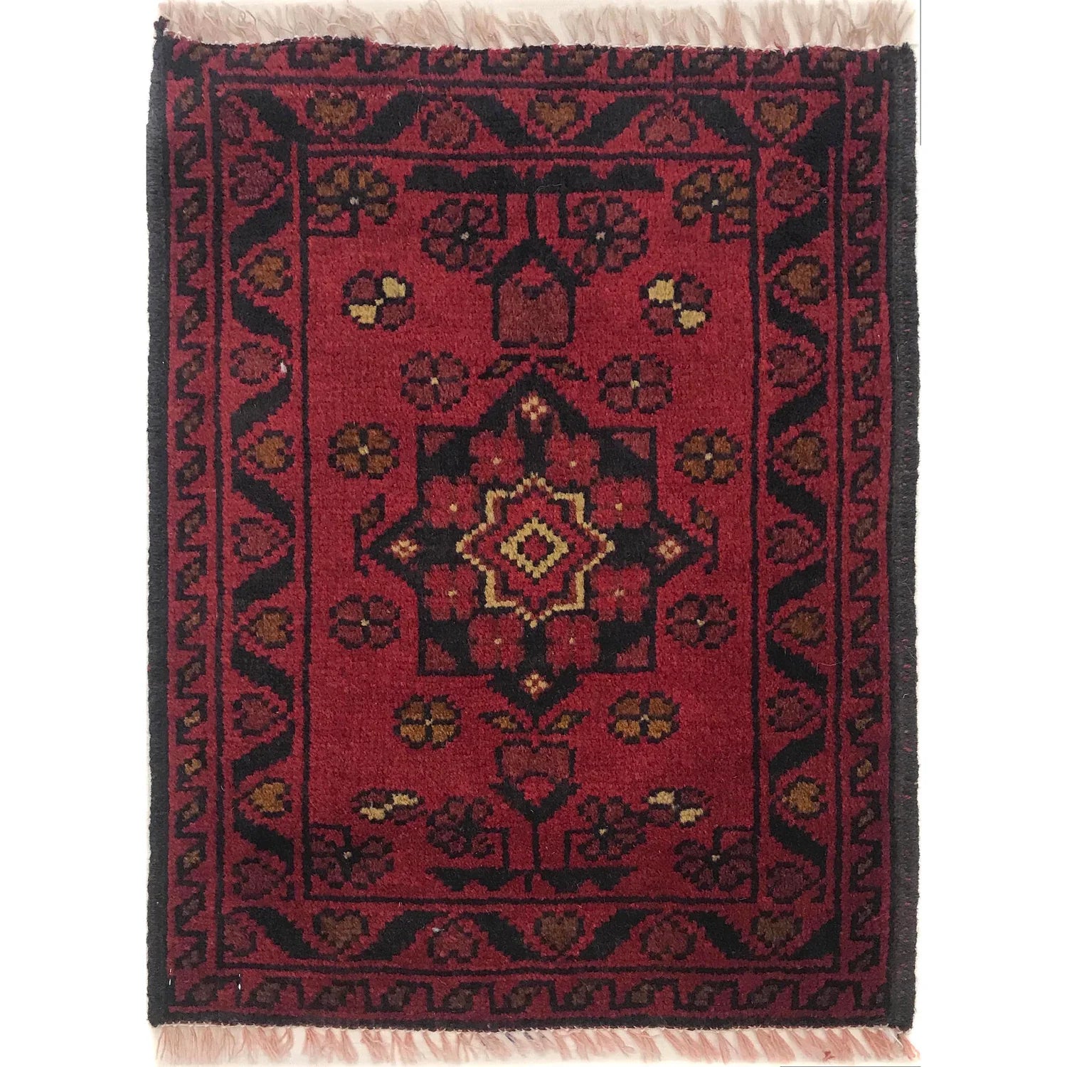 Ruby Serpentine Doormat | 1' 5" x 1' 10" ft (43 x 57 cm) | Ref: B35738