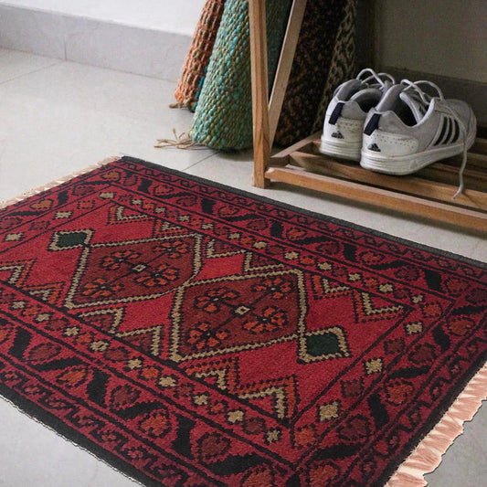 Heart Border Doormat | 1' 5" x 2' 0" ft (44 x 60 cm) | Ref: B35739