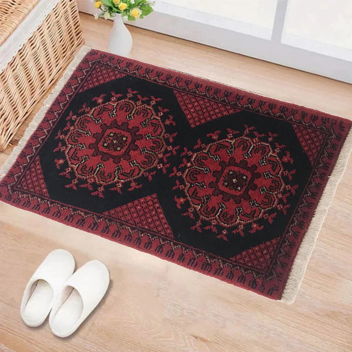 Onyx Medallion Doormat | 1' 4" x 2' 2" ft (40 x 67 cm) | Ref: B35746