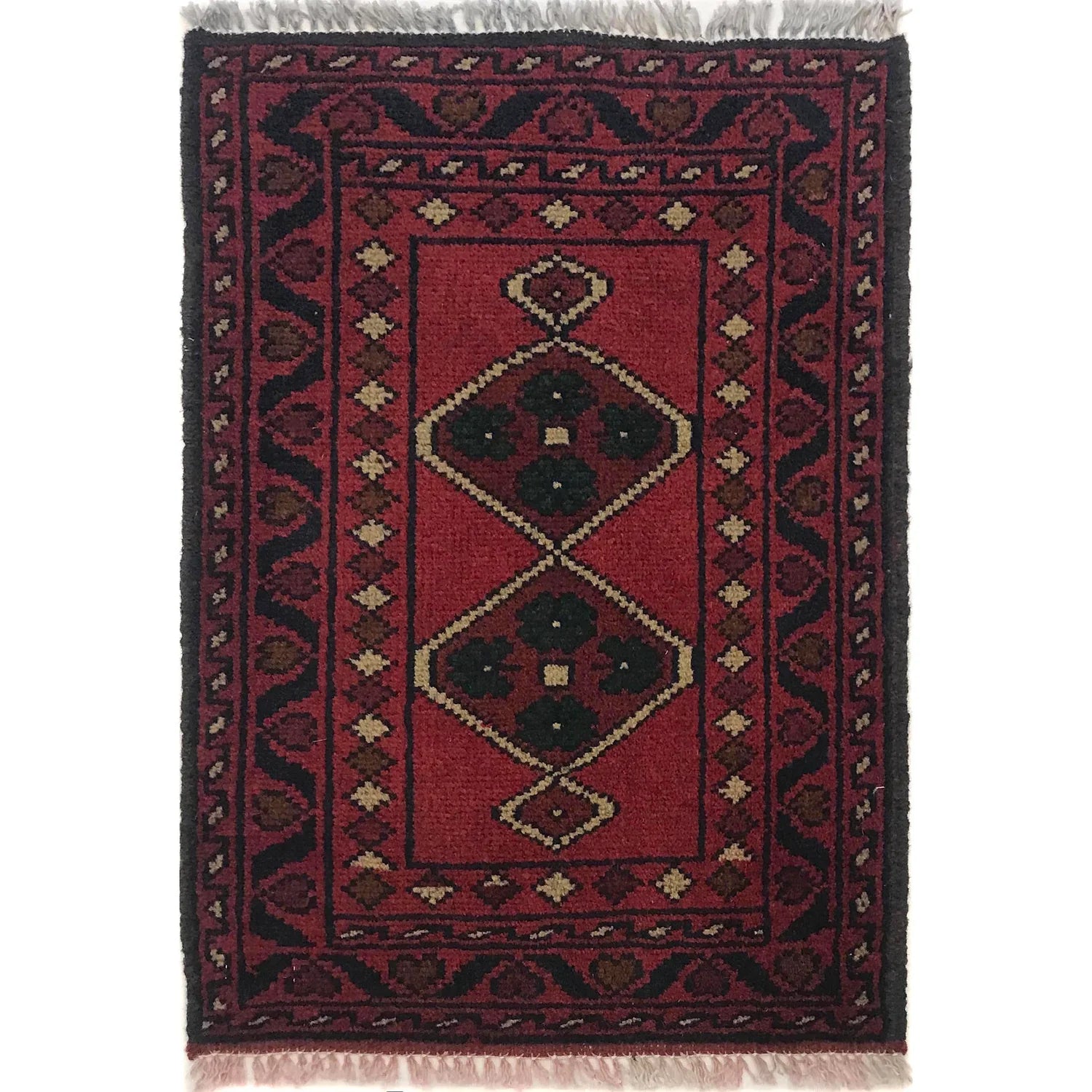 Ruby Lattice Doormat | 1' 5" x 2' 0" ft (43 x 61 cm) | Ref: B35747
